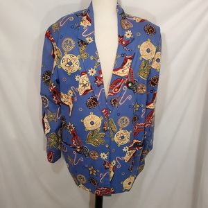 Circle T Vintage Western Blazer Jacket